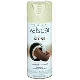 Valspar 465-11439 SP 12 oz Alabaster Stone Spray Paint [並行輸入品]