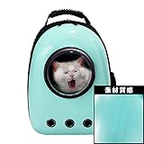 ベストアンサー ペット リュック ブルー キャリーバッグ 宇宙船 カプセル型 ペットバッグ ペットバッグ 猫 犬 ペット用品 ドーム型 鞄 