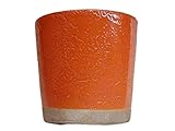 【ダルトン】　COLOR GLAZED POT　ORANGE　【DULTON】