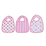 Aden＋Anais(エイデンアンドアネイ) よだれかけ snap bib(スナップビブ) 3枚セット princess posie [並行輸入品]