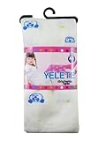YeleteガールズファッションタイツレギンスクリームW / Bears ( XS )