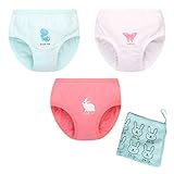 【SK】 3枚組 SR120 高級 コットン 子供用 ショーツ キッズ 女の子 肌着 下着 快適 通気性 綿 りす ちょう うさぎ 120cm