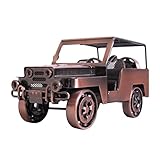 VORCOOL 車 置物 手作り モデル アイアン アイデア　ホームデコレーション プレゼント 工芸品 コレクション 鉄製自転車模型 ヴィンテージ オフィス装飾 撮影道具 飾り物（ブロンズ）