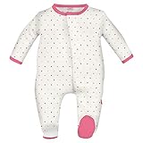 磁気Me by Magnificent赤ちゃんベビー女の子磁気ラブバードドットFootie カラー: ピンク