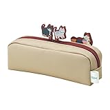 リヒトラブ にゃんシーン ねこ ペンケース ボックスペンポーチ ビスケットベージュ A2223ー16