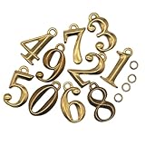 1個 数字7 真ちゅう製 LLサイズ 数字チャーム ナンバーチャーム 首輪パーツ 首輪金具
