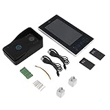 ドアベル ワイヤレス 玄関7"ワイヤレスビデオDoorPhoneカメラインターホンDoorBellナイトビジョン＆タッチキーカム