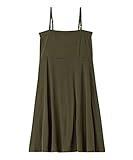 アビックス アルゴヴィア らくちんチューブトップワンピース(ミモレ丈) M-L カーキ ベア天竺 376441