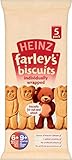 Heinz Farley's Bear Shaped Biscuits 6mth+ (75g) ハインツファーリーのクマ形のビスケットの6Mth + （ 75グラム）