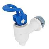 uxcell ロータリーバルブ　ロータリー弁　ハンドル　ブラウンズ　レッド10mm直径