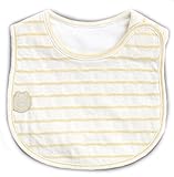 CELEC(セレク) ボーダー柄 スタイ 日本製 男の子 女の子 よだれかけ ビブ クリーム 【177004】