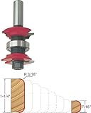 Freud 99-028 Variable Double Corner Round Router Bit with 1/2-Inch Shank by Freud
