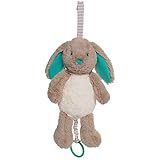 Manhattan Toy Woodland Babies Bellamy Bunny Musical Pull and Stroller [並行輸入品]