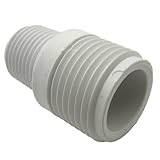 LASCO 15-1631 PVC Hose Adapter with 3/4-Inch Male Hose Thread and 1/2-Inch Male Pipe Thread by LASCO