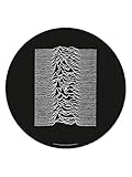 Joy Division ターンテーブル レコード スリップマット ミキシング/DJスクラッチ/ホームリスニング用 (Unknown Pleasures Design) - 公式商品 ブラック