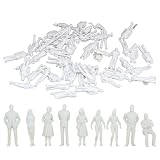 Alpha Depot 模型 人 ジオラマ ミニチュア ミニフィギュア 100体セット (1/150)