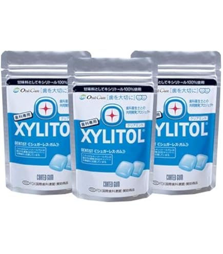 Amazon.co.jp: 【歯科専用】キシリトールガム ボトルタイプ90粒(クリア