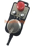 1Pcs New Handwheel With Red Switch RT-B-021-25-S 4axis MPG For CNC System 赤いスイッチRT-B-021-25-Sと新しいハンド