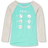 THE CHILDREN'S PLACE(ザ・チルドレンズプレイス) インベリッシュグラフィックハイロートップ シーフロスト トップス長袖Tシャツ 4歳【並行輸入】