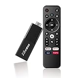 Solvexa Android 10.0 用 TV スティック スマート TV ボックス ストリーミング メディア プレーヤー ストリーミング スティック 4K サポート HDR 内蔵 WiFi リモコン付き (2GB DRAM + 16GB フラッシュ)