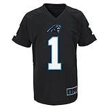 NFL Carolina Panthersカムニュートン8 – 20 Boys NFLファッションパフォーマンスTee ブラック