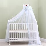 Dulcii　2018年最新蚊帳 ベビーベッド かや 虫よけ 風よけ 虫 蚊 ガード カバー シート 蚊帳 多機能 新生児 赤ちゃん 赤ちゃん用品 赤ちゃんグッズ ベビー ベビー用品 ベビーグッズ 取