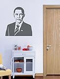 Pop Decors PT-0106-Vb Beautiful Wall Decal Us President Obama Decals [並行輸入品]