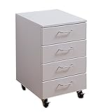 【SR-11】チェスト4段・幅35cm/カラー2色 (ホワイト(WH))