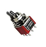 ON-ON-ON ミニトグルスイッチ ショートレバー