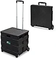FIELDOOR 折りたたみキャリーカート 耐荷重35kg 飛び出し防止 簡単組立て 簡単取り付け