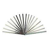 AHL シックネスゲージ 隙間ゲージ ギャップ 17枚組 0.02-1.0mm (300A)