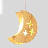 AMOS 北欧ミニマルレストランライト月と星と創造的な子ども部屋のシャンデリアランプバーはの木のテーブルランプを主導しました