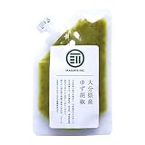 [前田家] 国産 大分県産 柚子胡椒320g（80g×4） 無添加 柚子胡椒 鍋 もつ鍋 餃子 豚汁 湯豆腐 味噌汁 納豆 おでん 鶏のたたき ピザ パスタ 餅 スープ ぎょうざ 万能調味料
