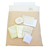 オーガニック　ベビー組布団　11点セット　プチボワ (D：めいめいひつじ)