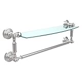 Allied Brass WP-33/24-PEW Glass Shelf, 24-Inch x 5-Inch, Antique Copper [並行輸入品]