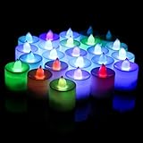 24pcs使わない電池式LED Tealightsティーライトホームキャンドル Other