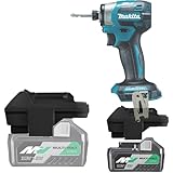 マキタ18Vツール用バッテリーアダプターHIKOKI14.4V -36Vリチウムバッテリーからマキタ18ボルトBL1830 BL1850 LXTコンバーターに変換 USB充電ポート付き