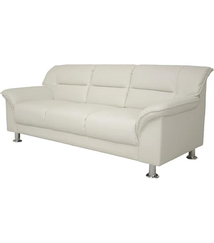 最安値！新品！送料込み！ソファー 3人掛け レザーソファ 【アイボリー】 最安値！新品！送料込み！ソファー 3人掛け レザーソファ