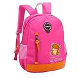 CXYP　キッズ 　赤ちゃん　子供　リュック サック 　カワイイ　クマ　デイパック 　キッズバック 　 入園 　保育園　幼稚園　遠足　女の子　男の子　１～4歳 (ピンク)