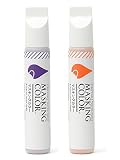 MASKING COLOR マスキングカラー ペンタイプ Sサイズ 38ml 透明《パーマネントオレンジ（TR201）1本 アメジスト（TR700）1本》