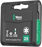 Wera(ヴェラ) 867/1 インパクター ダイヤモンドビットボックスセット T25 1