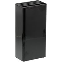 【山崎実業】 キッチンナイフ&ハサミスタンド タワー ブラック 3513