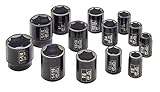 Ingersoll Rand SK4H13 1/2-Inch Drive 13-Piece SAE Standard Impact Socket Set [並行輸入品]