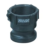 【カムロック】レバーカップリング メスネジ型アダプター（オス×メスネジ） ポリプロピレン製 2インチ 50A