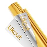 Likcut アルミシート 光沢あり カッティング シート ゴールド 30cm*183m 防水耐候 DIY ステッカーシート 車 屋内屋外