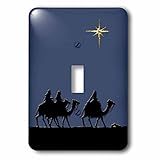 3drose LSP _ 60439 _ 1 Three Wise Men to See Baby Jesus Single切り替えスイッチ