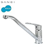 三栄水栓　SANEI　キッチン用(台付)　シングルワンホール混合栓　寒冷地仕様　K87110ETJK-13