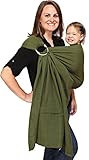 Maya Wrap Lightly Padded Baby Sling OLIVE GREEN - MEDIUM by Maya Wrap