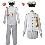 [NC] 【スイカ コス 】海軍提督 コスプレ用衣装 戦艦大和 衣装 コスプレ用衣装 海軍 制服 コスプレ衣装 コスチューム 高級 cosplay オーダーサイズ可能