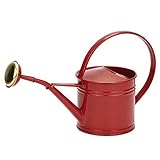 花ごころ ブリキ ウォータリングカン 1.5L レッド